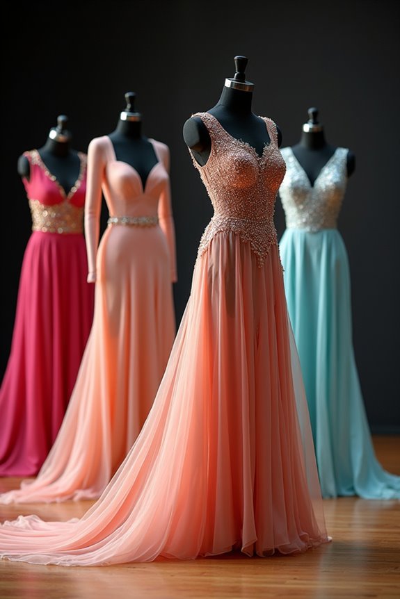 ballroom dress selection factors
