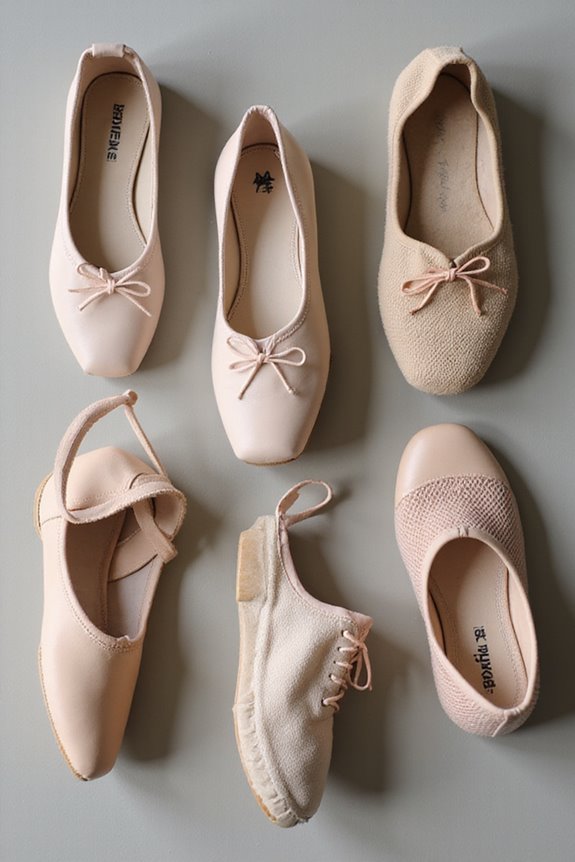 dance shoe selection factors