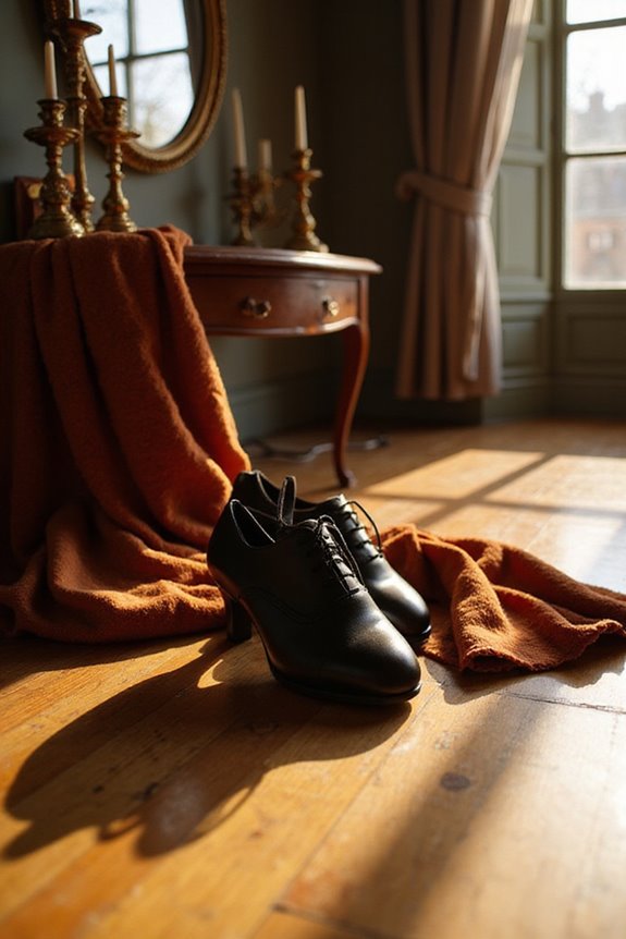 footwear for tango dancing