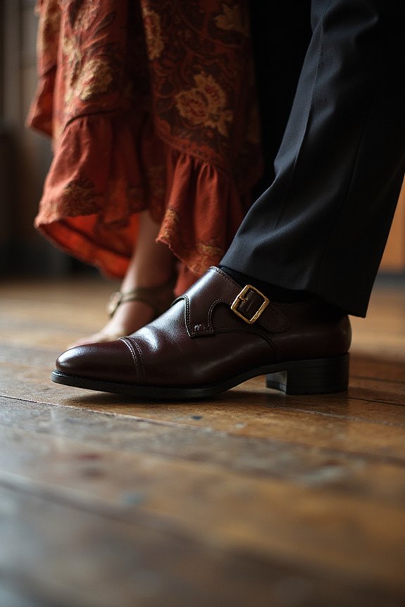 structured footwork dramatic expression