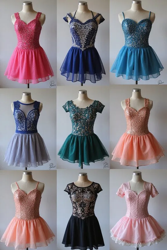 stunning stage dance dresses